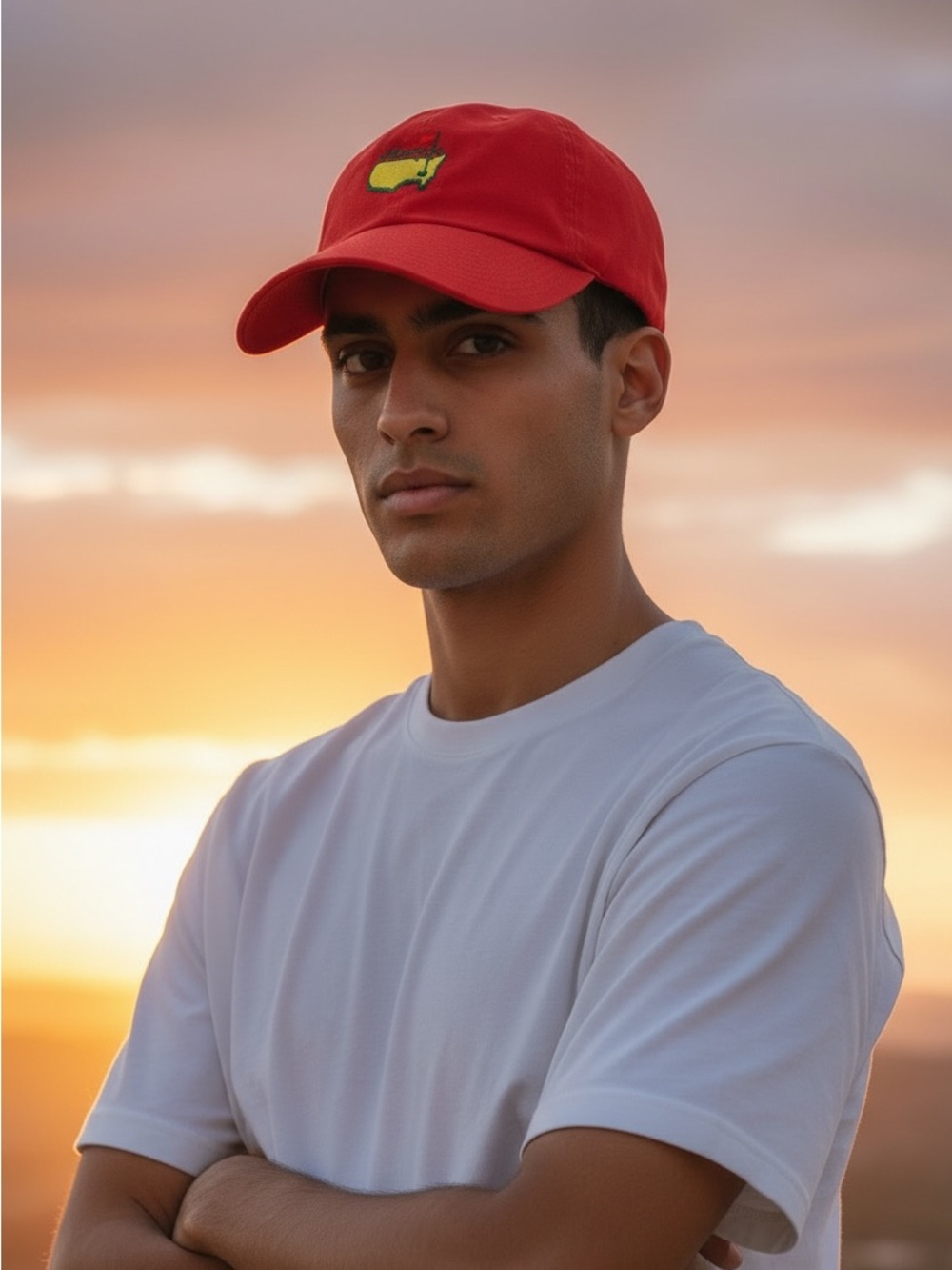 American Needle Masters Red Baseball Cap
